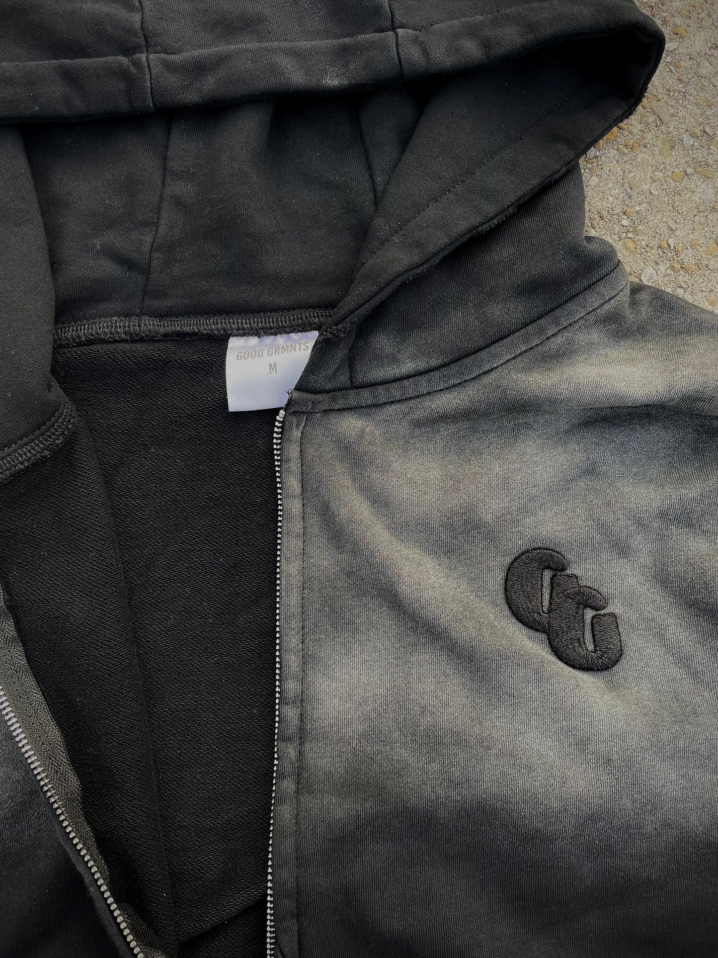 “Ash” V1 Zip Up Hoodie