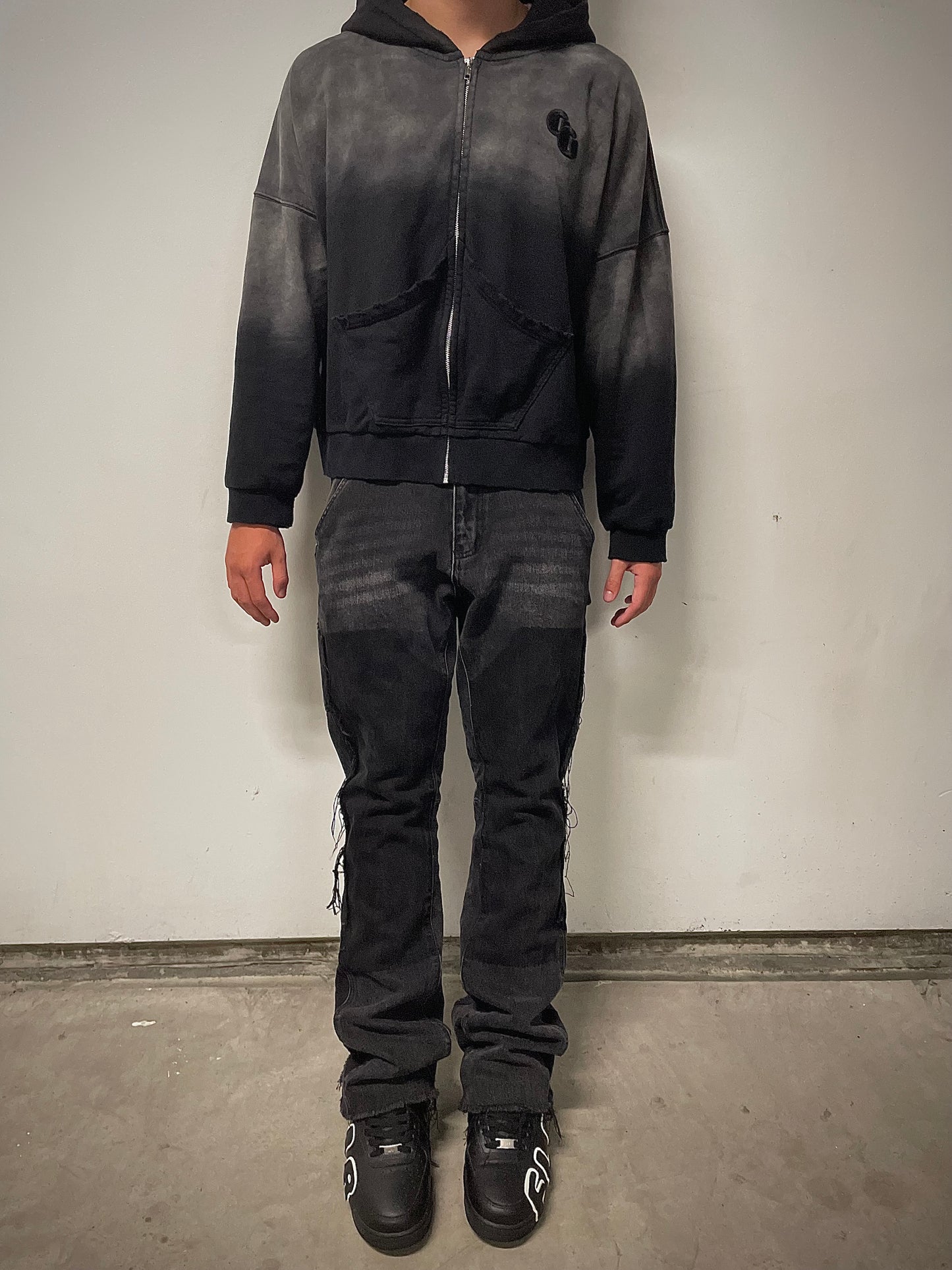 “Ash” V1 Zip Up Hoodie