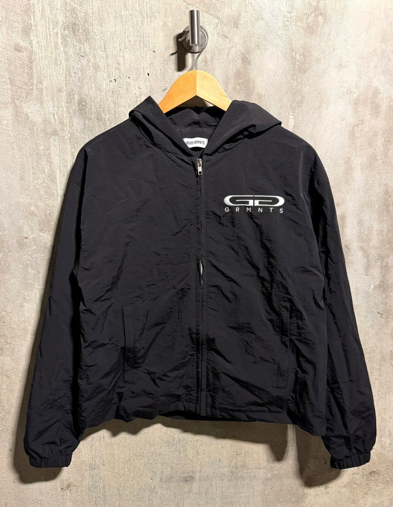 GRMNTS RAIN JACKET (BLACK)