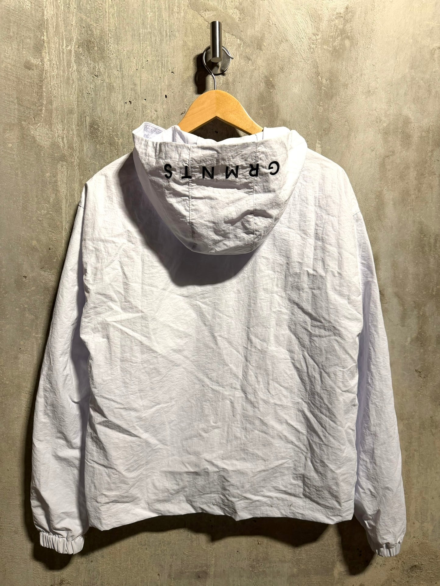 GRMNTS RAIN JACKET (WHITE)