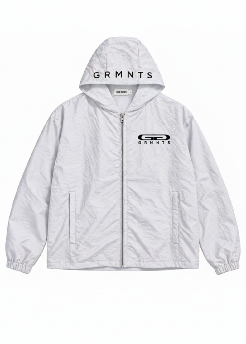 GG RAIN JACKET (WHITE)