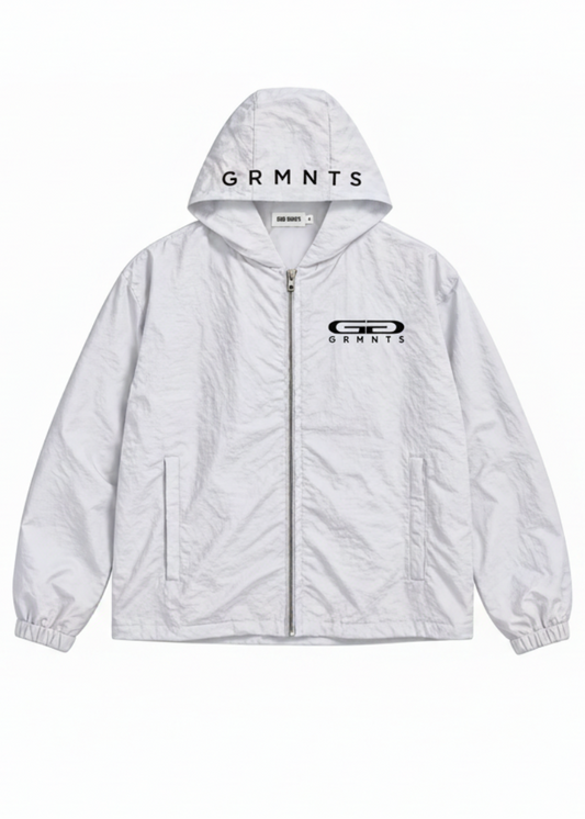 GG RAIN JACKET (WHITE)
